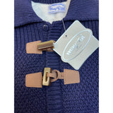 Mayoral Baby Boy Knit Toggle Cardigan Jacket Navy Blue Sz 2-4M