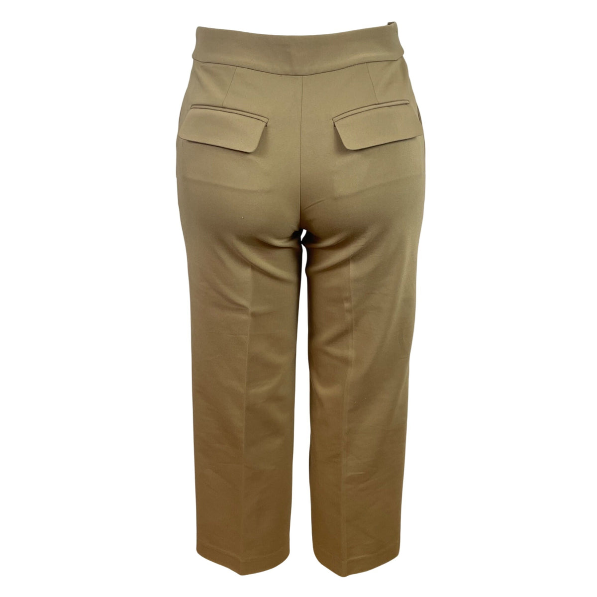 Michael kors Tan Womens Wide-Leg Pants & Double-Breasted Blazer Suit Set Sz M