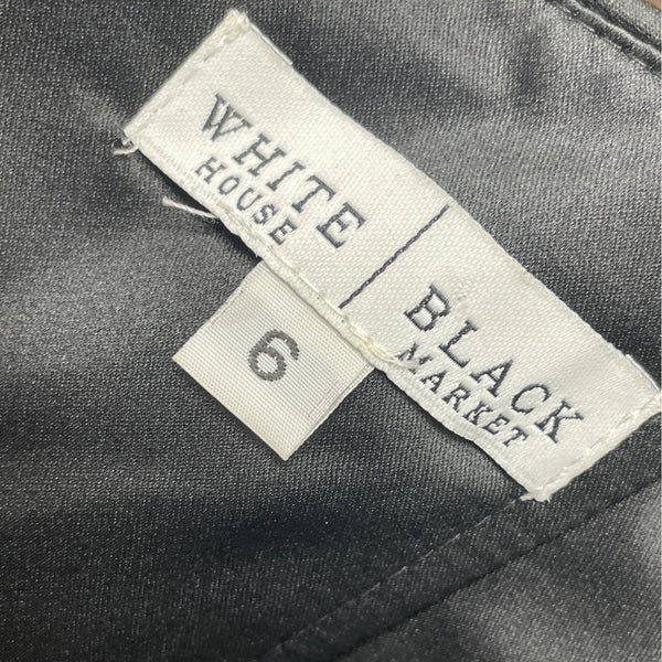 White House Black Market Black Strapless Scallop Hem Cocktail Dress Si Picky Thrifter White House Black Market Black Strapless Scallop Hem Cocktail Dress Si Picky Thrifter