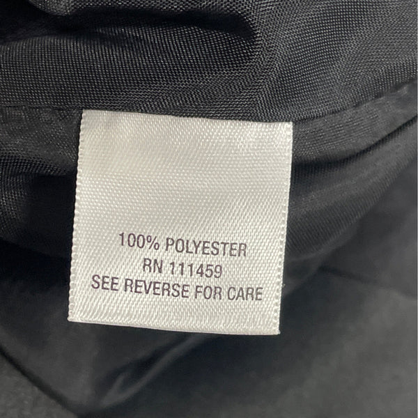White House Black Market Black Strapless Scallop Hem Cocktail Dress Sz 6