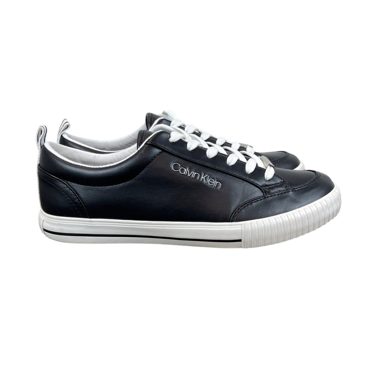 Calvin Klein Women’s Black & White KC Lumieer Sneakers Size 11 M