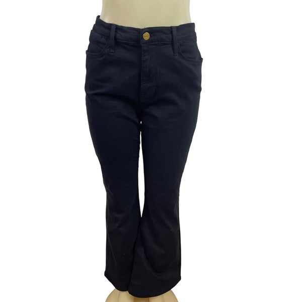 Frame Black Slim Straight Leg Jeans Womens Size 32