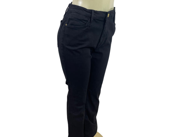 Frame Black Slim Straight Leg Jeans Womens Size 32