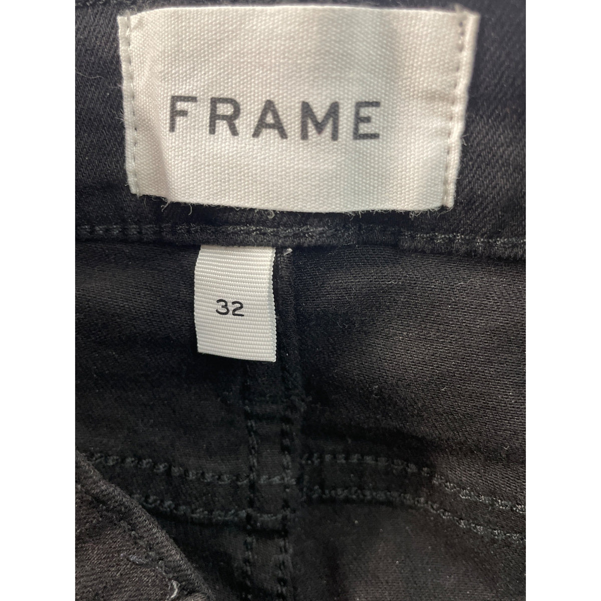 Frame Black Slim Straight Leg Jeans Womens Size 32