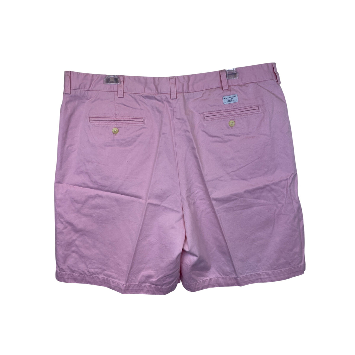 Vineyard Vines Mens Pink Cotton Dress Casual Shorts Size 40