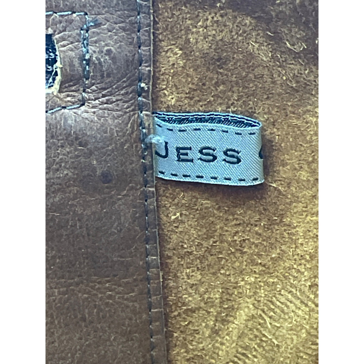 Vintage Jess Conti Women's Brown Leather Shoulder Bag Sz L