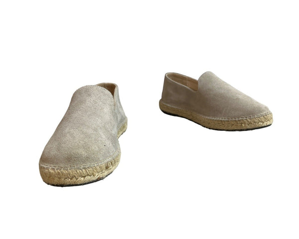 Viscata Barcelona Men's Light Grey Leather Flat Shoes Sz 42
