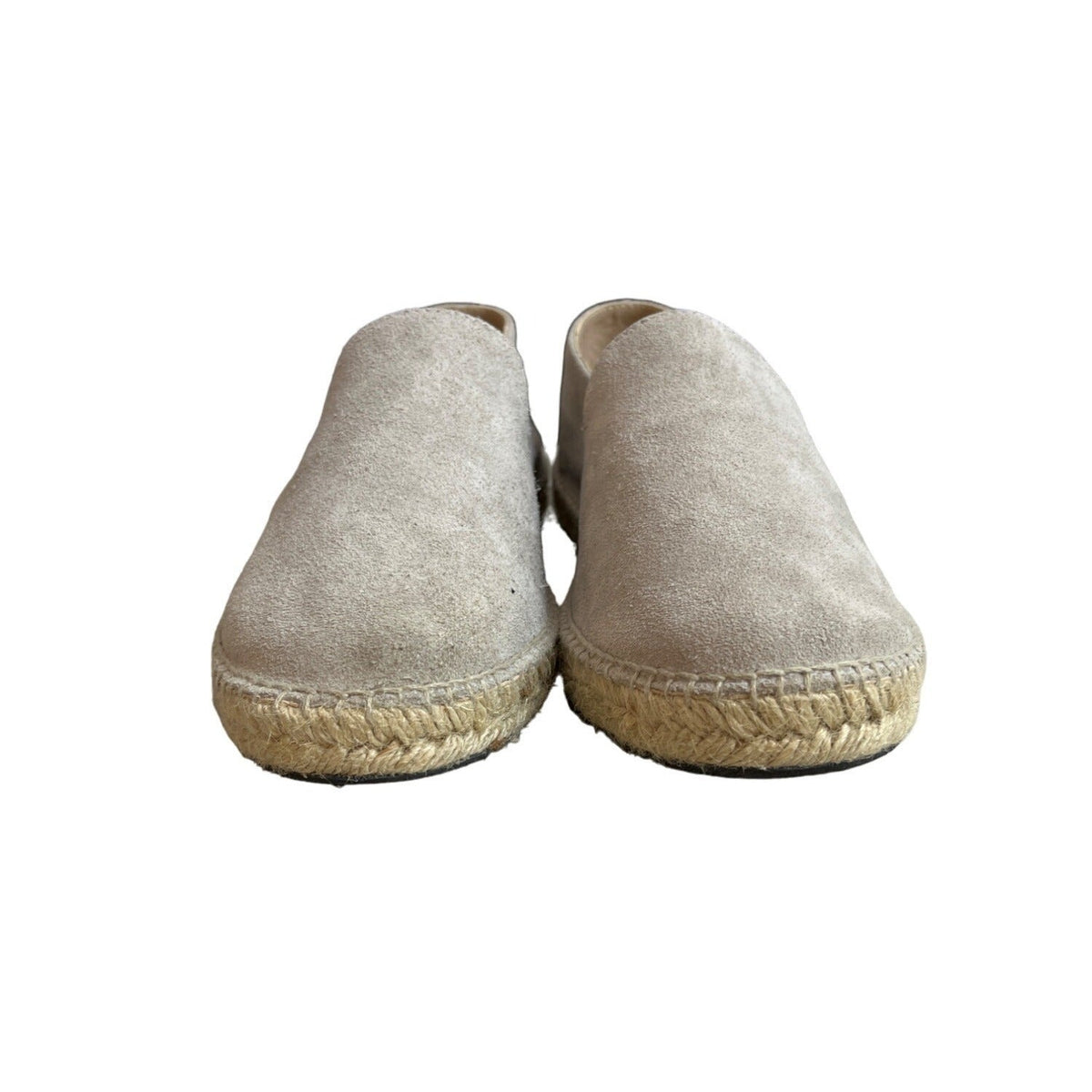 Viscata Barcelona Men's Light Grey Leather Flat Shoes Sz 42