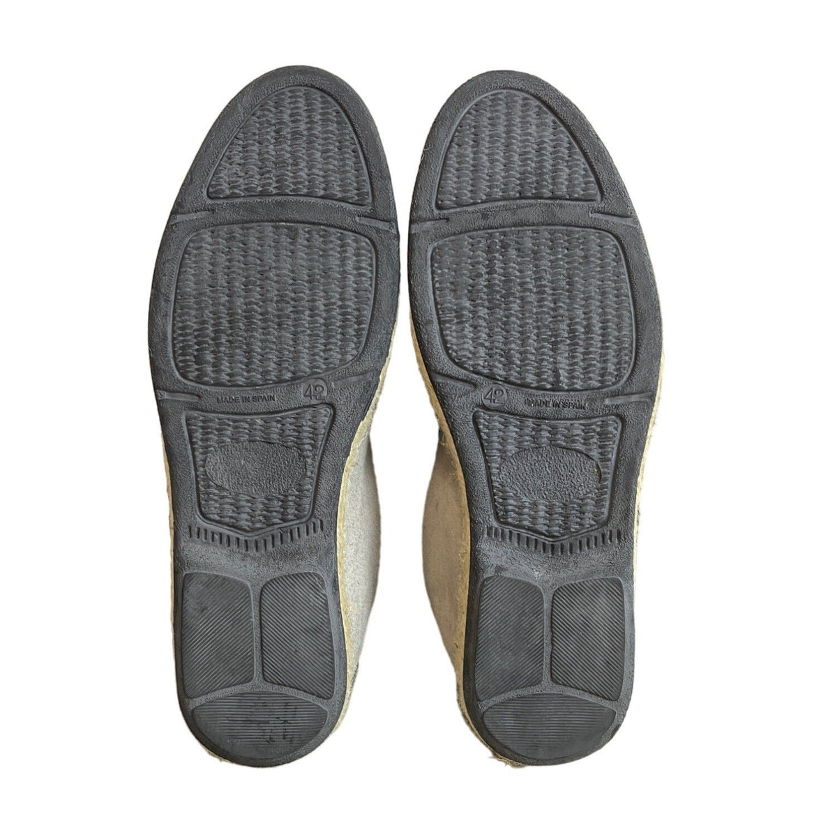 Viscata Barcelona Men's Light Grey Leather Flat Shoes Sz 42