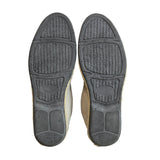 Viscata Barcelona Men's Light Grey Leather Flat Shoes Sz 42
