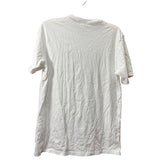 Levis Mens White Cotton Logo Graphic T-Shirt M Casual Crewneck Short Sleeve Lightweight