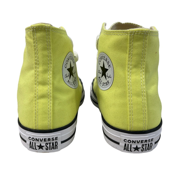 Converse All Stars Men Women High Top Yellow Sneakers Sz 7M - 9W - NWOB