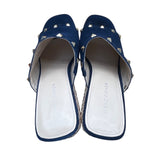 Marc Fisher Women’s Dark Blue Studded Rope Detail Wedge Sandals Size 11M