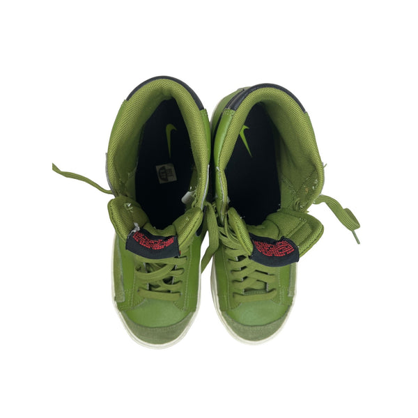 Nike Youth SB Blazer Asparagus Green Bright Crimson Venom Black Sz 6.5 Y