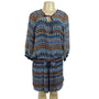 Stylus Women's Blue Blouson Drop Waist Dress Sz M - NWT