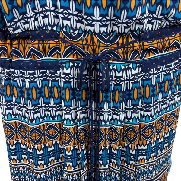 Stylus Women's Blue Blouson Drop Waist Dress Sz M - NWT
