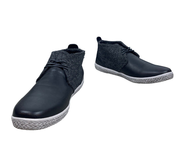 J Shoes Men's Black Sonar Mid Top Shoes Sz 11.5 - NWB