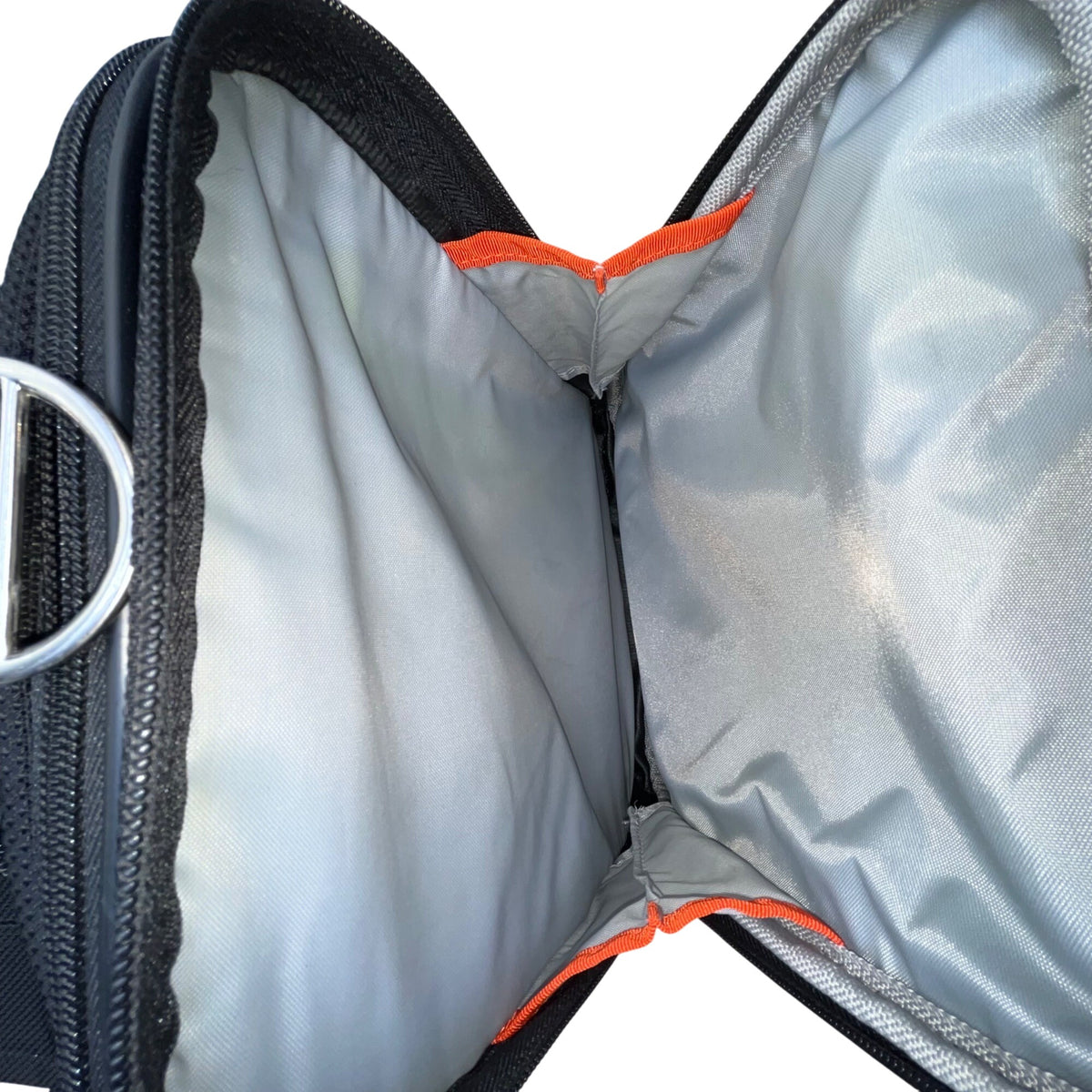 Metro XP Men’s Black Nylon Multi-Compartment Lock Secure Zip Travel Duffel Bag