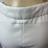 Calvin Klein Women's White Straight Pants Sz L - New