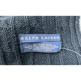 Ralph Lauren black pony knitted Scarf and mittens New