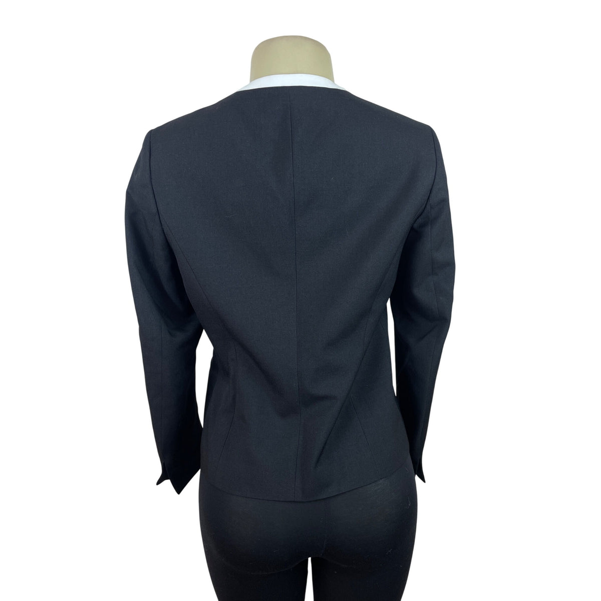 Black Label Womens Blazer Jacket Black & White Size 4 - New