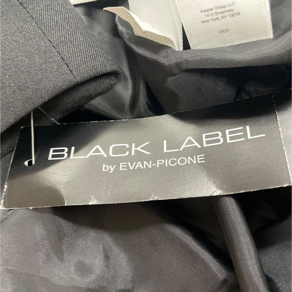 Black Label Womens Blazer Jacket Black & White Size 4 - New