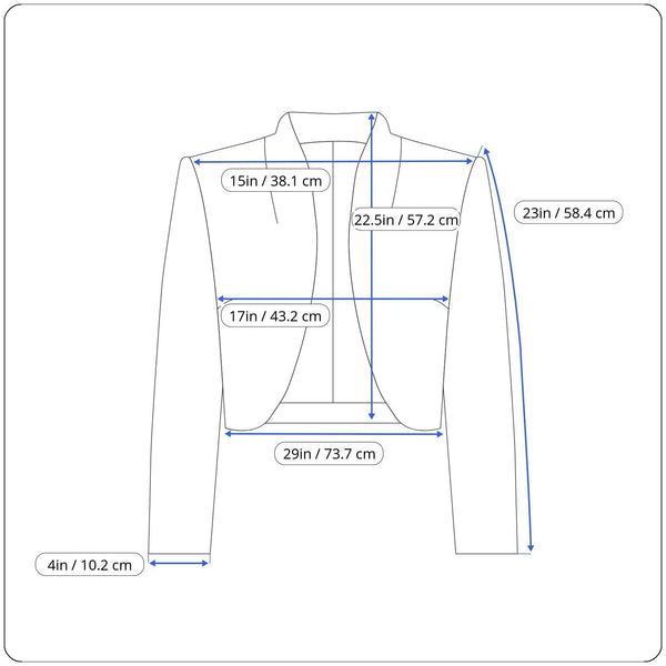 Black Label Womens Blazer Jacket Black & White Size 4 - New