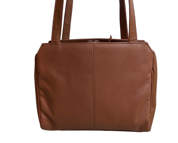 Vintage Gianni Bernini Women's Brown Shoulder Bag Sz M