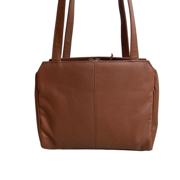 Vintage Gianni Bernini Women's Brown Shoulder Bag Sz M