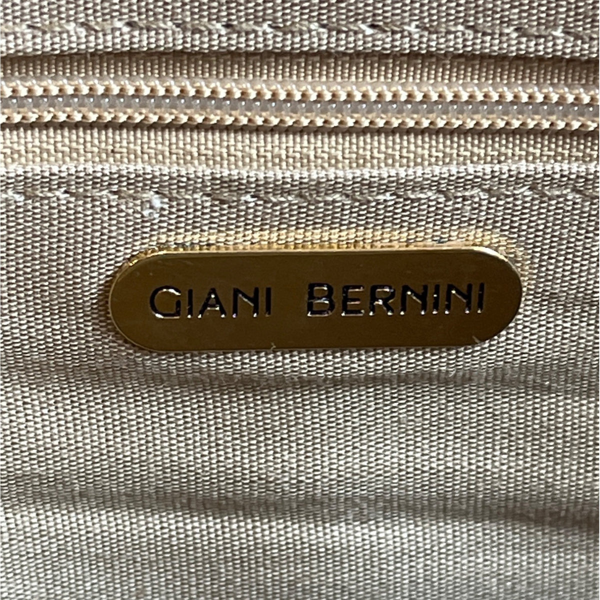 Vintage Gianni Bernini Women's Brown Shoulder Bag Sz M