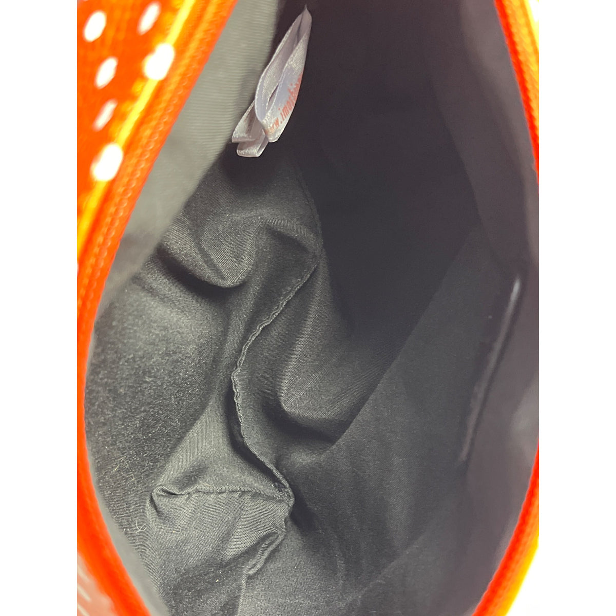 Imoshion Usa Women's Orange Polka Dots Shoulder Purse Sz S - NWOT