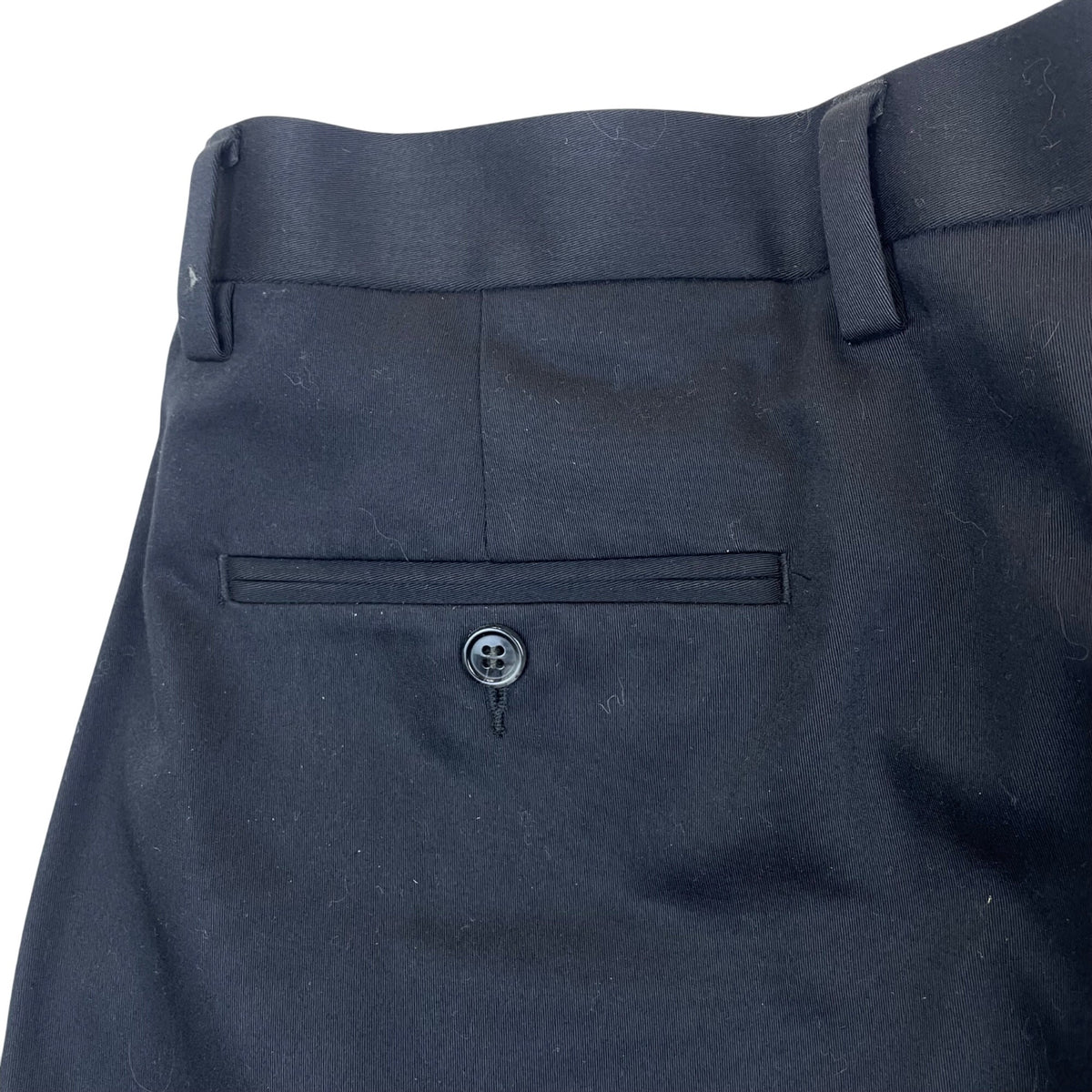 Dockers Men’s Blac Flat Front Dress Pants D4 Never Iron Size W38 L32