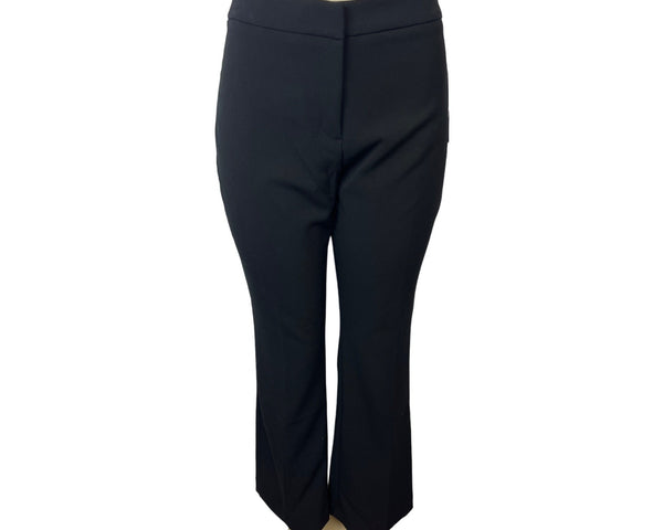 Dana Buchman Women's Black Bootcut Mid Rise Straight Work Pants Sz 6 - NWT