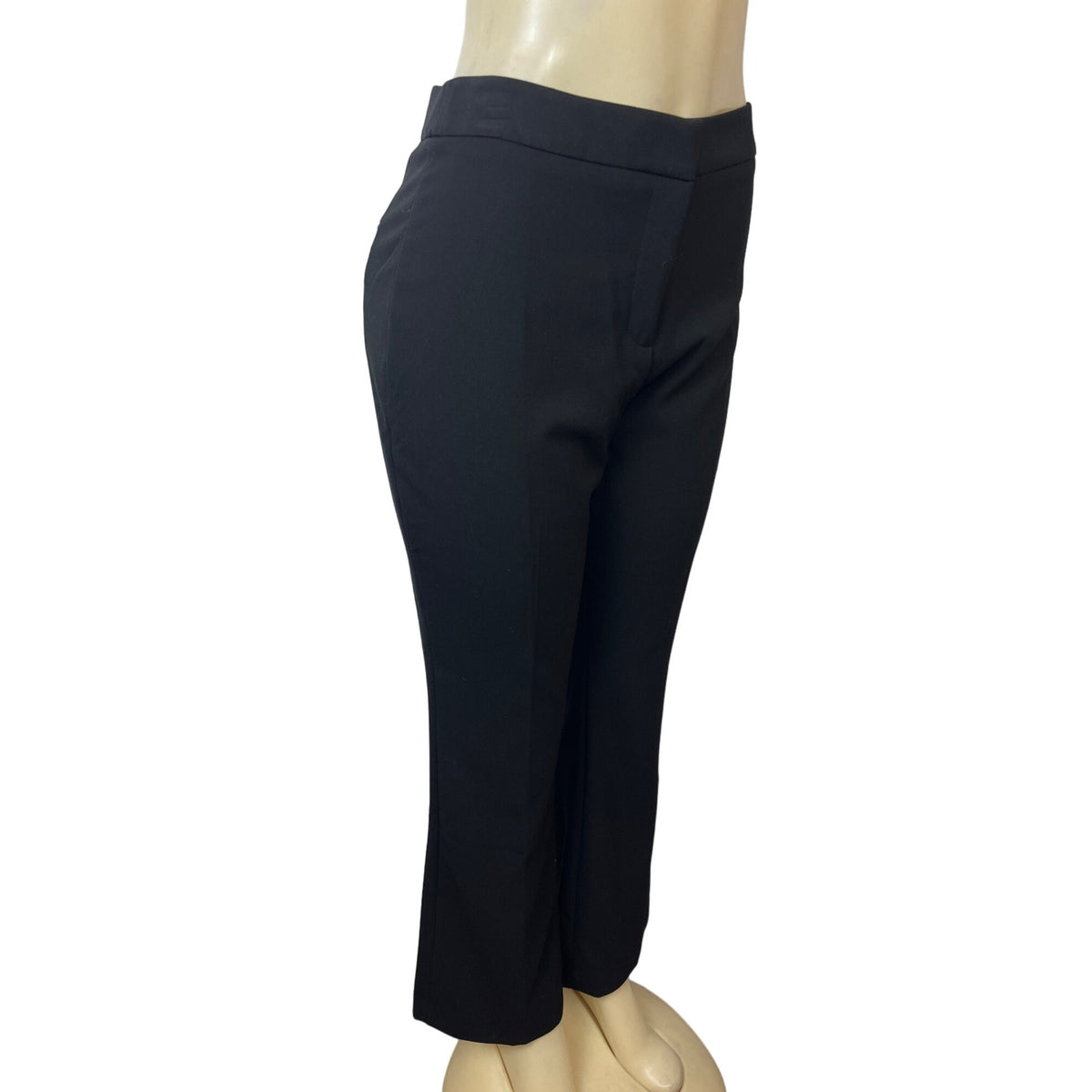 Dana Buchman Women's Black Bootcut Mid Rise Straight Work Pants Sz 6 - NWT