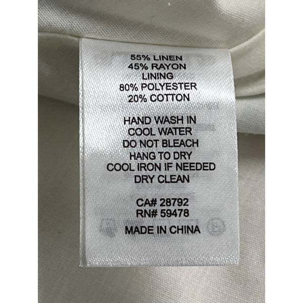 House Of Harlow 1960 Womens Multicolor Floral Spaghetti Strap Peplum Blouse Sz 6