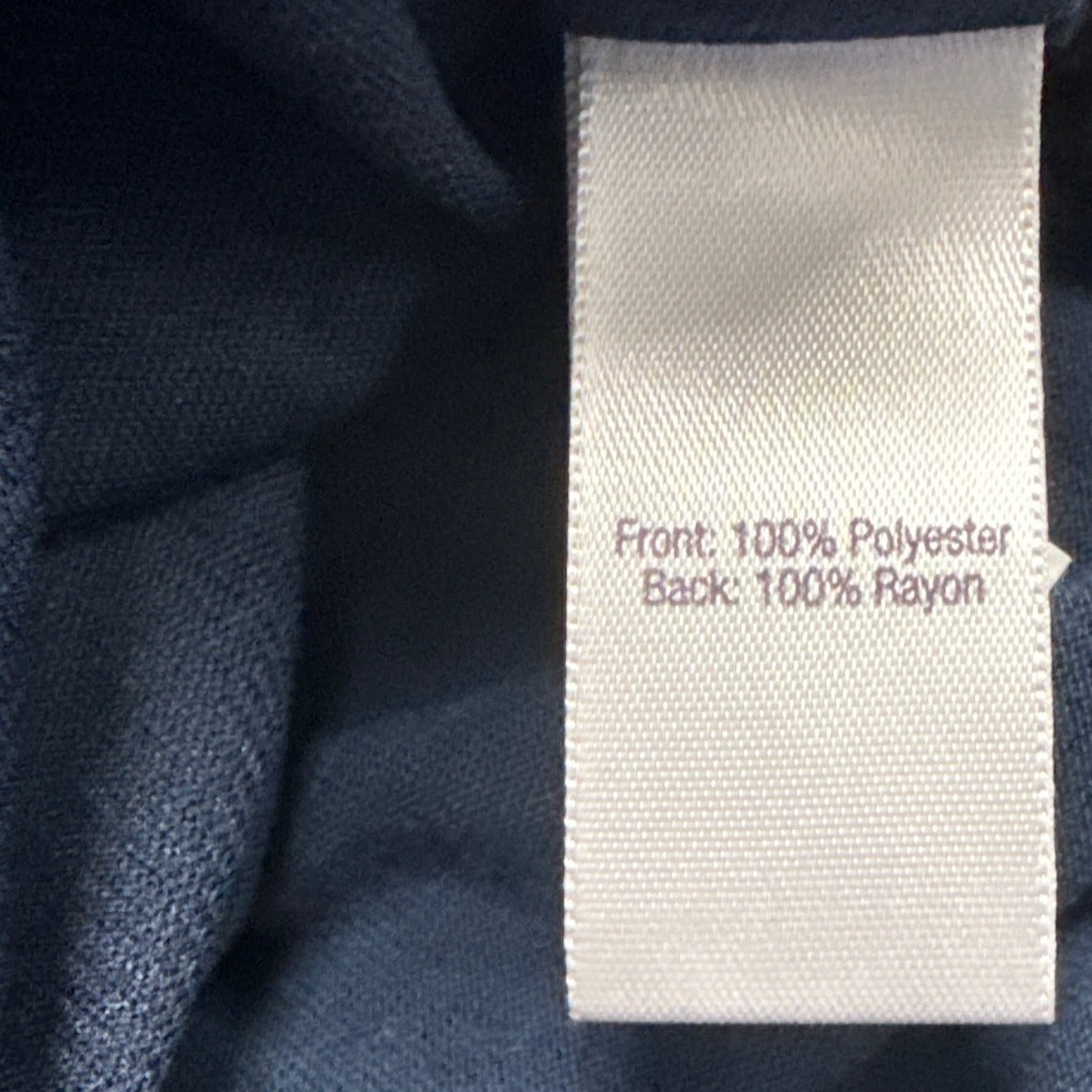 Jennifer Lopez Womens Navy Sequin Polyester Blouse  Stunning Party Top Size M