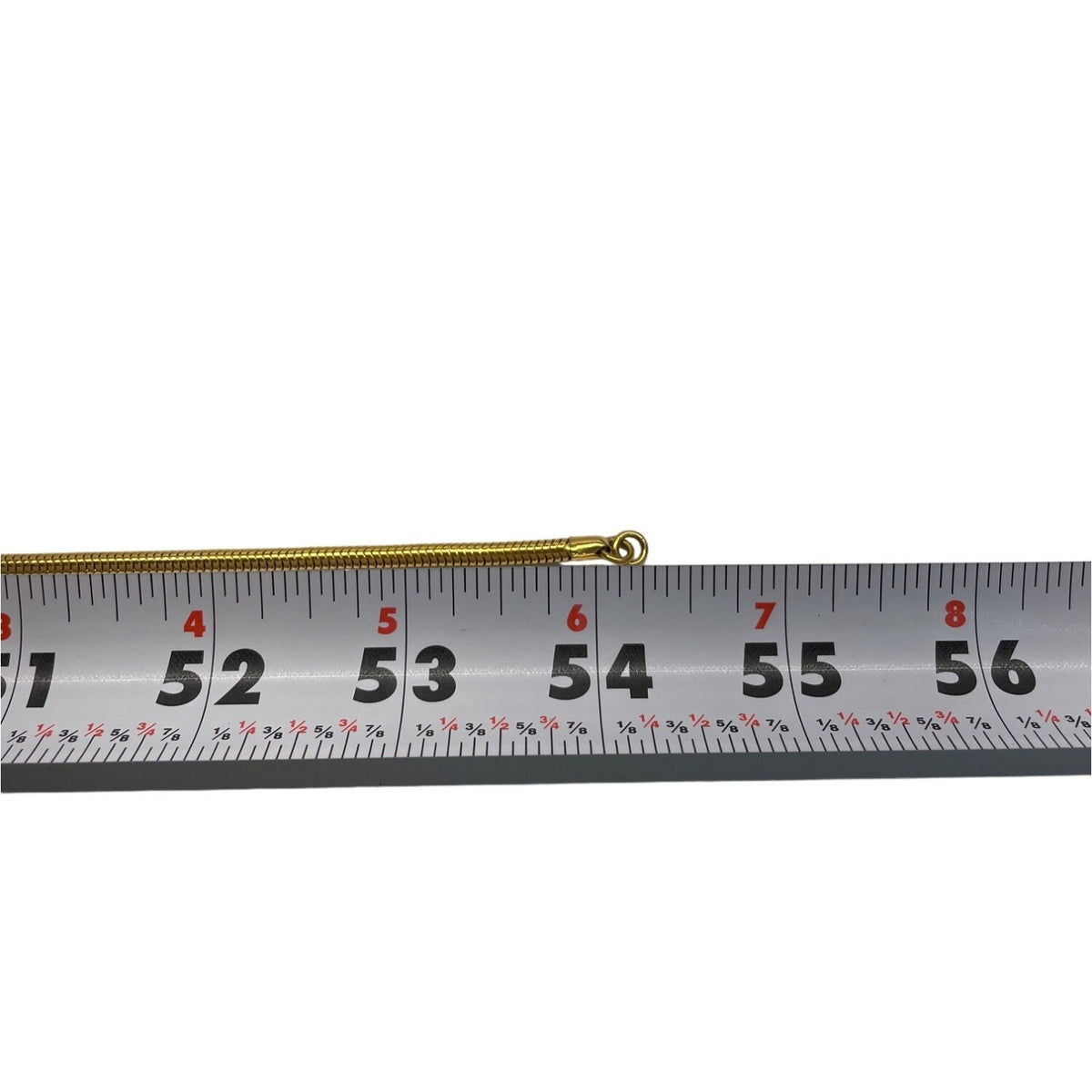 Vintage Women's Gold Tone Rope Chain Long Necklace - 54in