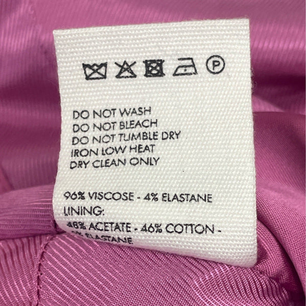 Jacquemus Mini Dress With Adjustable Straps & Side Draping Hot Pink Sz 32 - New