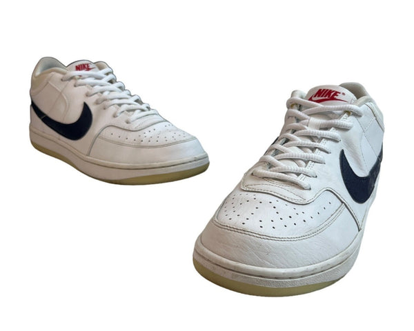 Nike Men's White Starred Blue Sky Force Sneakers Sz 12.5