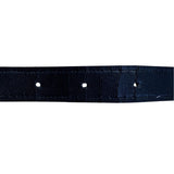 Black & White Lace Belt With Silver Buckle Size 5