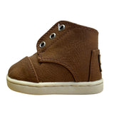 Toms Toddler Brown Lining With TPR Sole Baby Shoes Size T2
