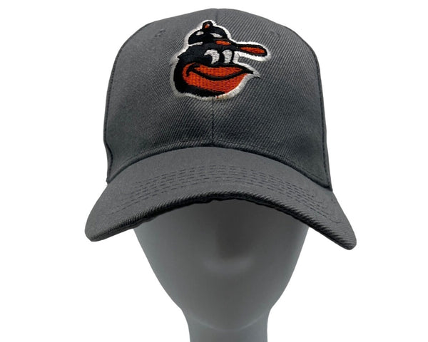 Baltimore Orioles Men's Grey Embroidered Mascot MLB Baseball Cap