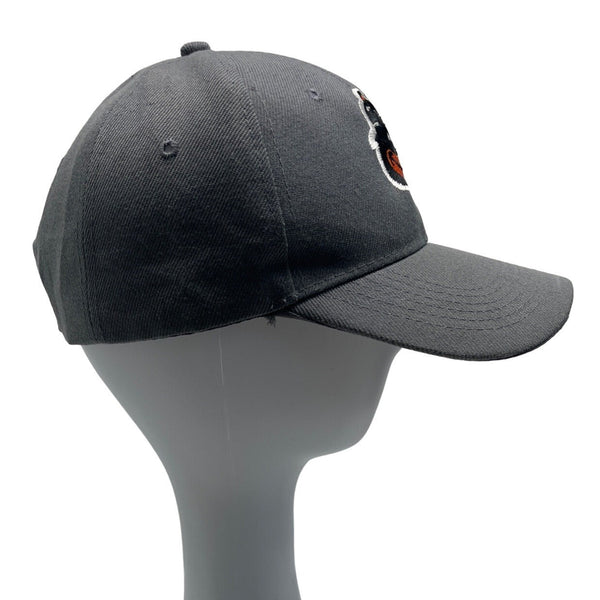 Baltimore Orioles Men's Grey Embroidered Mascot MLB Baseball Cap