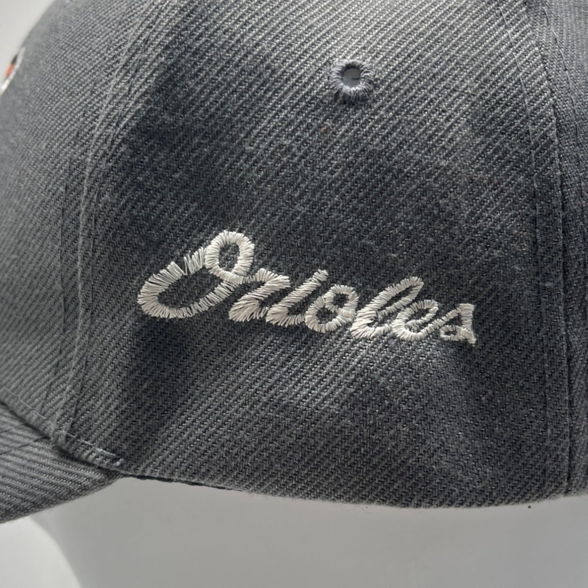 Baltimore Orioles Men's Grey Embroidered Mascot MLB Baseball Cap