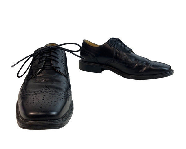 Dressports Men's Black Leather Oxford Shoes Sz 8M