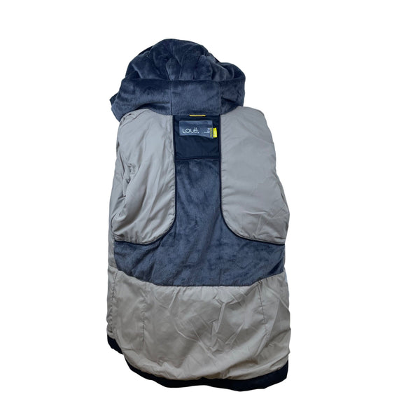 Lolë Women's Black Hooded Jacket Stylish Winter Outerwear Fully Lined Size XXL