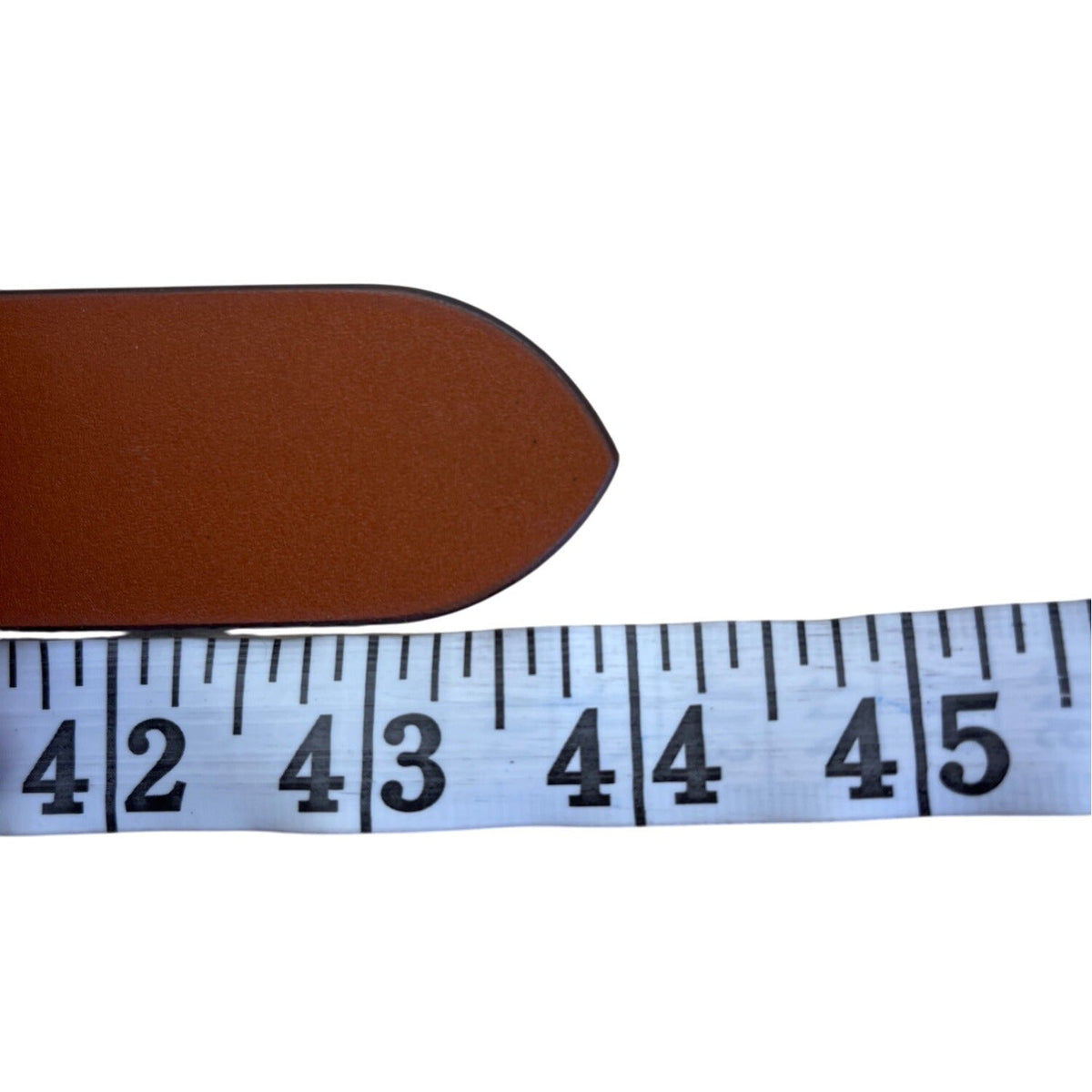 Joes Mens Genuine Leather Belt With Silver Buckle In Tan Brown Size 36
