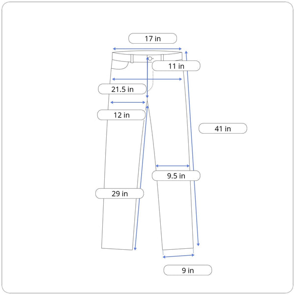 Wrangler Men's Blue Denim Jeans Pants Rigged Worker Sz 34 Approx