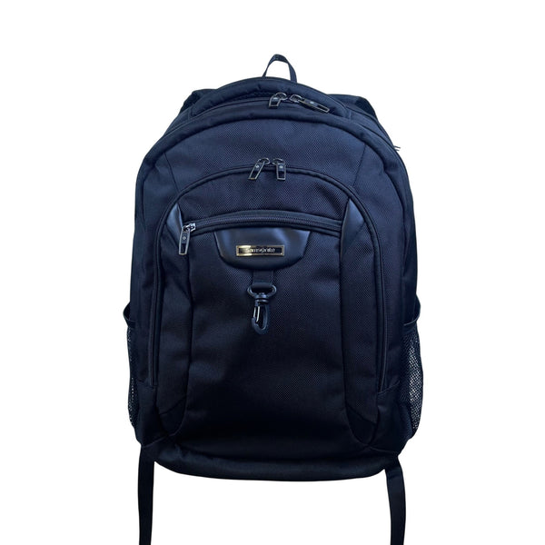 Samsonite Black Nylon With Multiple Compartments & Padded Straps Laptop Backpack