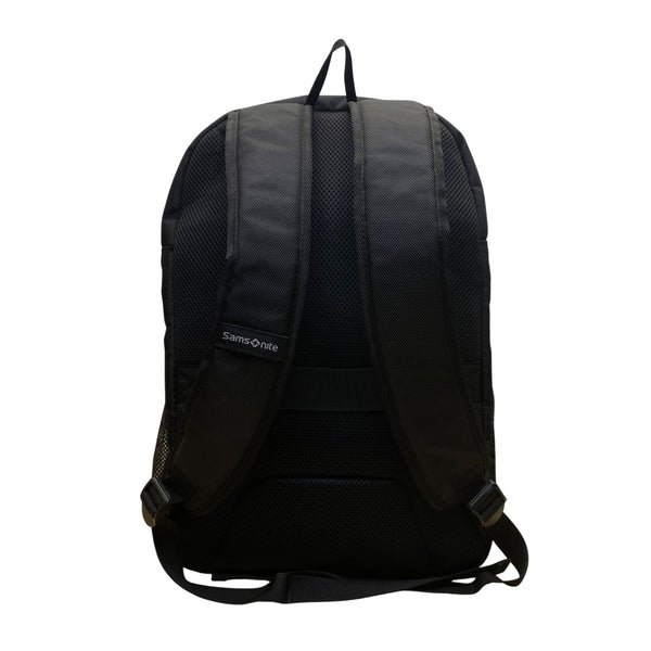 Samsonite Black Nylon With Multiple Compartments & Padded Straps Laptop Backpack